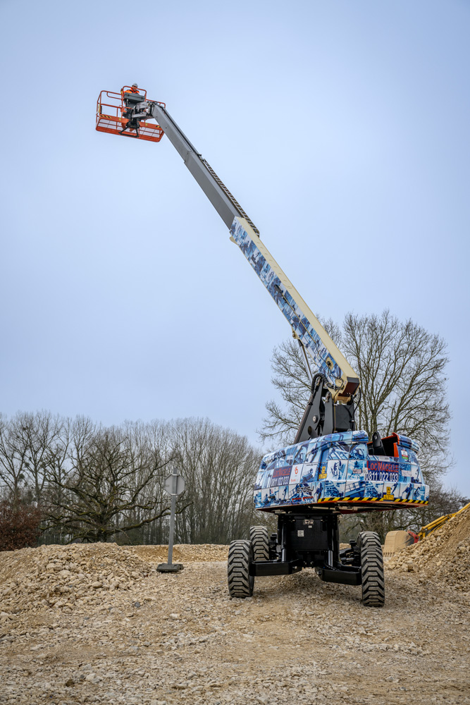 LocNacelle, nacelle à mat droit, chantier 670SJ